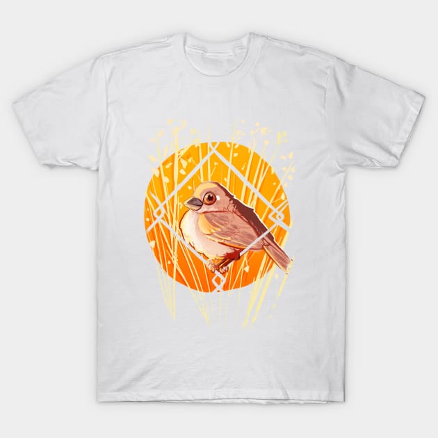 Urban Sparrow T-Shirt by AshenShop